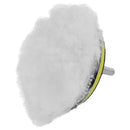 15x 4inch Polishing Waxing Buffing Woolen & Sponge Pads Kit For Auto Car Po C3F2