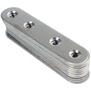 10 Pieces 80 by 16 mm Flat Straight Brace Metal Joining Plate and 40 Pieces U2Q7