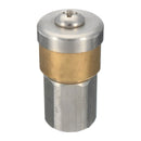 Steel Pressure Washer Drain Sewer Cleaning Pipe Jetter Rotary Nozzle 3 Jet