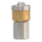 Steel Pressure Washer Drain Sewer Cleaning Pipe Jetter Rotary Nozzle 3 Jet