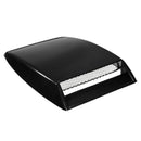 Universal Car Auto Black Decorative Air Flow Intake Scoop Bonnet Vent Cover