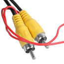 Reverse Rear View Parking Camera Video RCA Extension Cable Car Wire, 20 m