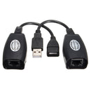 USB 2.0 to CAT5 CAT5e CAT6 RJ45 LAN Modem Extension Adaptor Cable Converter U6W6