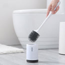 TPR Toilet Brush and Holder Cleaner Set Floor-standing Bathroom Cleaning Tool