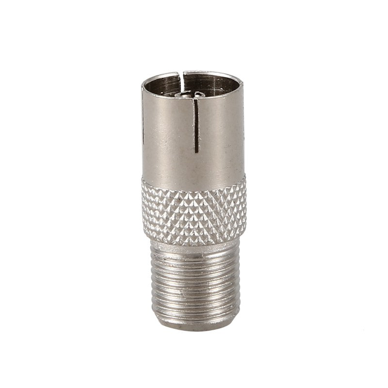 Screw on F Socket Female to TV Aerial FEMALE Coax Adaptor/Connector F4W2