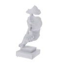 Nordic Style Resin Silent Decoration Statues Gold Silence Sculptures Home Decorations