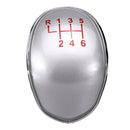 5/6 Speed Gear Shift Knob Cap Silver Cover FOR FORD FIESTA TRANSIT CONNECT TOURNEO FUSION