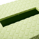 Creative Napkin Holder Rectangular Cars Plastic Cover (green) C8N5