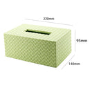 Creative Napkin Holder Rectangular Cars Plastic Cover (green) C8N5
