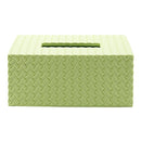 Creative Napkin Holder Rectangular Cars Plastic Cover (green) C8N5