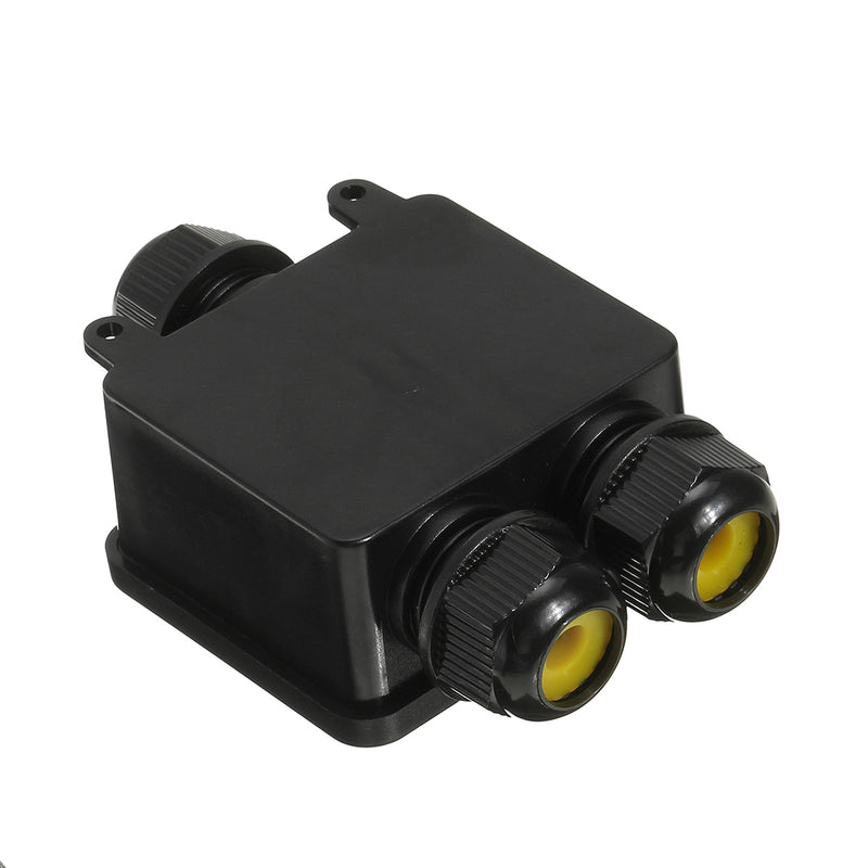 3 Way Waterproof Junction Case Box Electrical Cable Wire Line Connector W/ Terminal