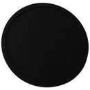 Silicone Black Drink Coasters Set of 8 Non-slip Round Soft Sleek and Durabl Y5V7