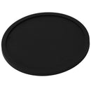 Silicone Black Drink Coasters Set of 8 Non-slip Round Soft Sleek and Durabl Y5V7