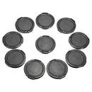 Univeral 10pcs 49mm Center Pinch Front Lens Cap For Nikon DSLR Camera Z4U8