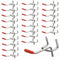 25Pcs 50mm Length Pegboard Hooks Board Slat Wall Retail Display Shop Peg Home Hook
