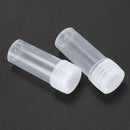 50x Plastic Sample Bottle 5ml Test Tube Lab Small Vial Storage Container +