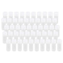 50x Plastic Sample Bottle 5ml Test Tube Lab Small Vial Storage Container +