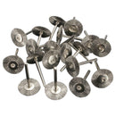 20Pcs Stainless Steel Wire Wheel Brush Cleaner Polishing For Rotary Grinder