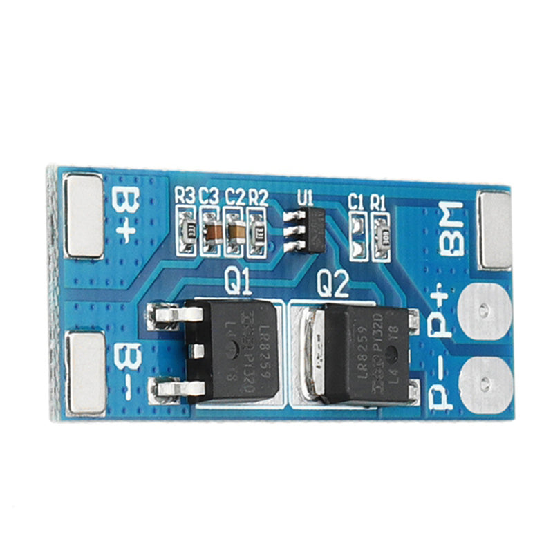 20pcs 2S 7.4V 8A Peak Current 15A 18650 Lithium Battery Protection Board With Over-Charge Protection