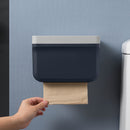 Creative Wall Mount Paper Roll Holder Dispenser Toilet Tissue Box Waterproof Paper Holder