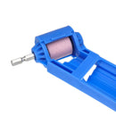 Drillpro Portable Drill Bit Sharpener 2-12.5mm Corundum Grinding Wheel Powered Tool for Drill Polishing
