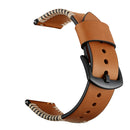 Replacement 20mm Leather Watch Band for Xiaomi Amazfit Pace Youth Smart Watch
