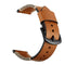 Replacement 20mm Leather Watch Band for Xiaomi Amazfit Pace Youth Smart Watch