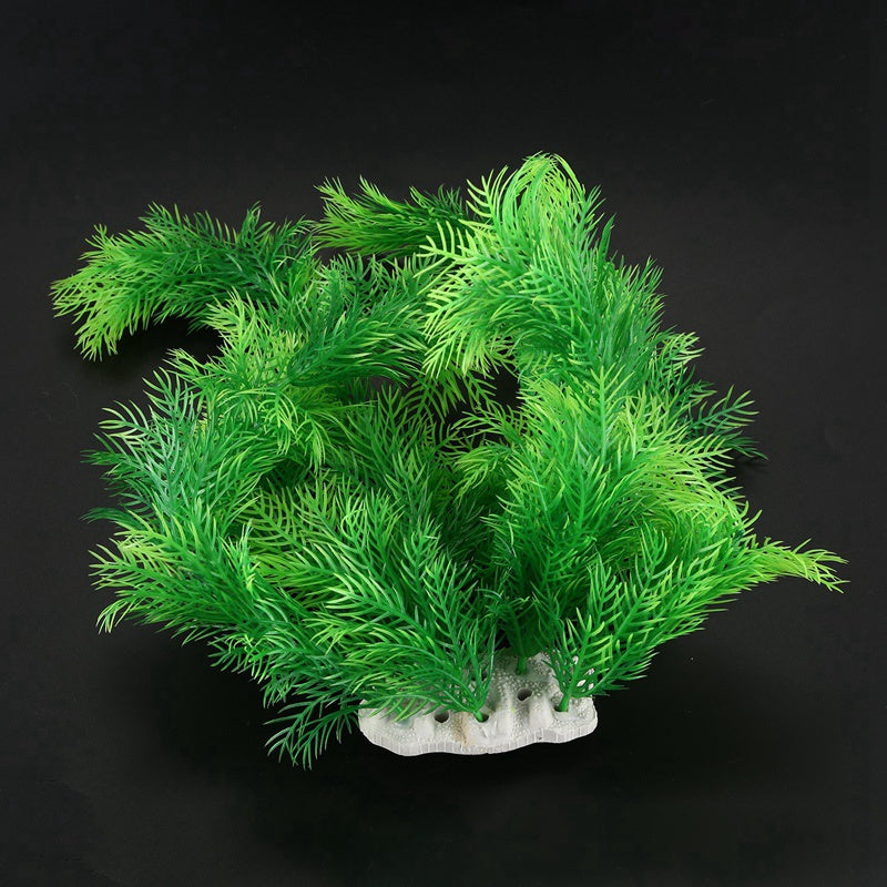 30cm artificial plants plastic for aquarium fish interior decoration