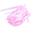 50x Wedding Heart Shaped Candy Box Dragee + pink ribbon