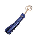 Vogue Leather Tassel Pendants Charm Key Ring Chain Holder For Handbag Purse C3S7