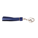 Vogue Leather Tassel Pendants Charm Key Ring Chain Holder For Handbag Purse C3S7