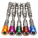 5X Anti Slip Electric Hex Magnetic Screwdriver 65mm S2 PH2 Single Head Bit  F2K9