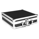 205x205x65mm/8.1"x8.1"x2.5" Aluminum Alloy Handheld Tool Box Portable Small Storage Case