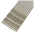 10pcs 1MM Diamond Tipped Drilling Drill Twist Bits Set Jewlery Glass Tile B D9S3