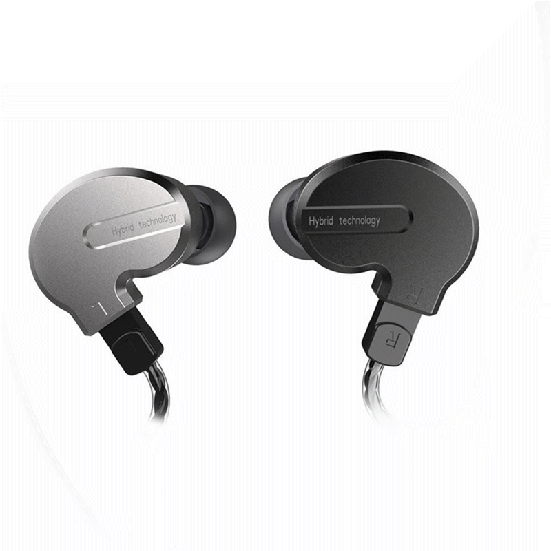 KB1 Triple Drivers 0.78mm Pin Removable Cable Earphone HiFi Stereo In-Ear Sports Metal Shell Headset