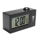 Snooze Alarm Clock Backlight Wall Projector Projection Clocks With Thermometer 12/24 Hour Calendar