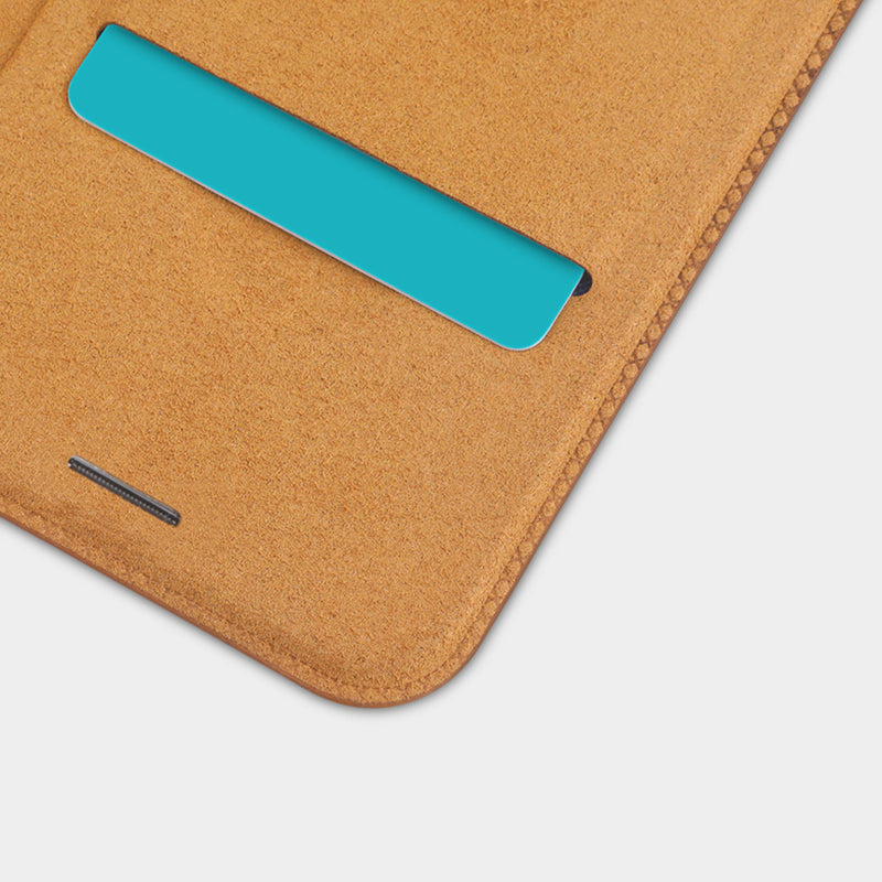 NILLKIN Flip Shockproof Card Slots Holder Full Cover PU Leather PC Protective Case for iPhone 11 6.1 inch