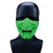 WosporT Tactical Outdoor CS Game Noctilucent Half Face Mask Party Halloween Cosplay Mask