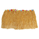 Table Skirt Hawaiian Luau Flower Grass Garden Wedding Party Beach Decor Kha V3C4