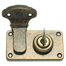 2pcs Iron Guitar Instrument Case Latches Box Buckles With Screws & 1 Keys G M9R2