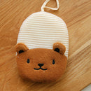 KCASA KC-BT223 Baby Shower Ball Baby Bath Sponge Children's Cartoon Creative Cotton Linen Bath Towel