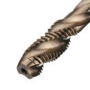 Drillpro M3-M10 HSS Co M35 Machine Sprial Flutes Taps Metric Screw Tap Right Hand Thread Plug Tap Drill