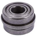 FR4-ZZ 1/4inch * 5/8inch * 0.196inch Flanged Radial Ball Bearing 10pack N1K7