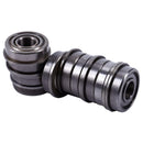 FR4-ZZ 1/4inch * 5/8inch * 0.196inch Flanged Radial Ball Bearing 10pack N1K7