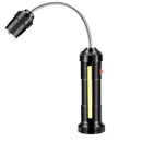IPRee T6+COB+LED USB Adjustable BBQ Lamp Magnetic Work Light Focusing Torch Flashlight Outdoor Camping