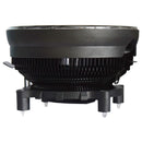 Pccooler 12cm 4Pin LED Blue Aperture CPU Cooling Fan PWM Silent Cooler Radiator For Intel LGA AMD