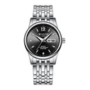 Fashion Business Ladies Dress Women Full Steel Luminouds Display Quartz Watch