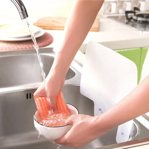 Kitchen Sink Splash Water Board Guard Vegetable Dish Washing Baffle Board