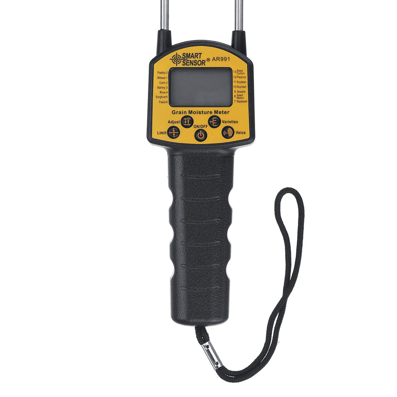 Grain Moisture Meter Digital Smart Sensor Use For Corn Wheat Rice Bean Wheat