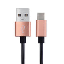 Bakeey 1M Spring Coiled Retractable USB-A Male to USB3.1 Type-C Data Charging Cable for Mobile Phone